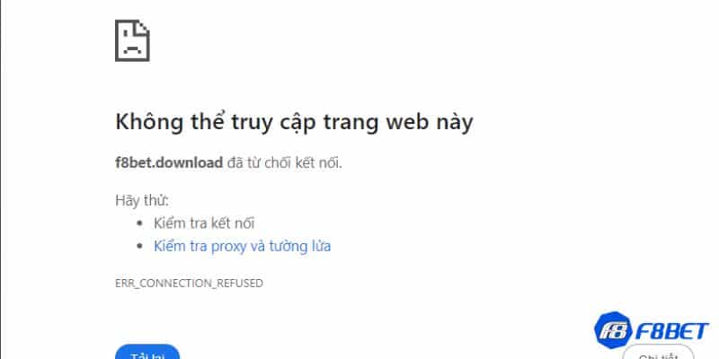 Cách thức xử lý khi link đăng nhập F8bet bị chặn
